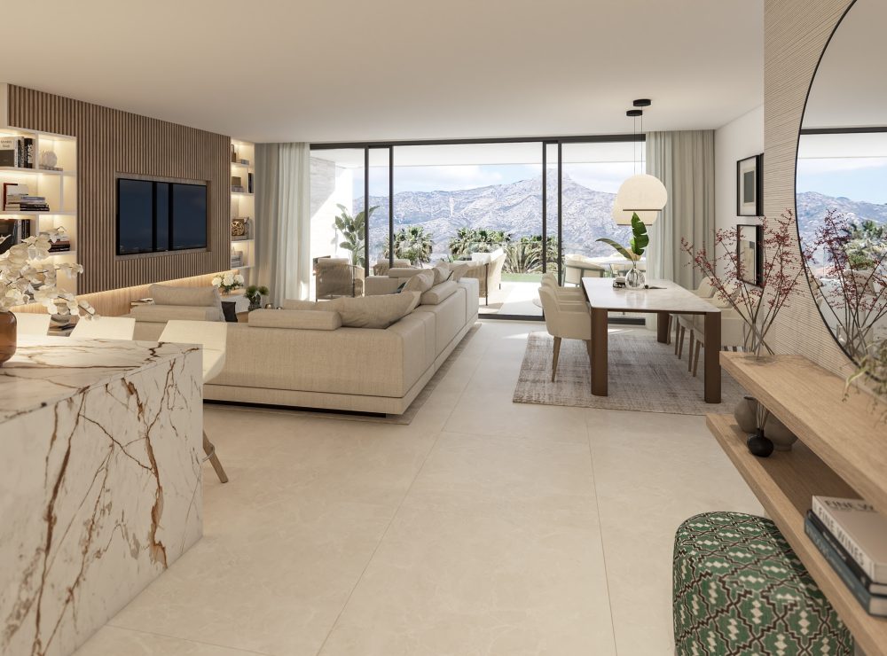 Aloha Forest New development apartment penthouse Nueva Andalucia Marbella