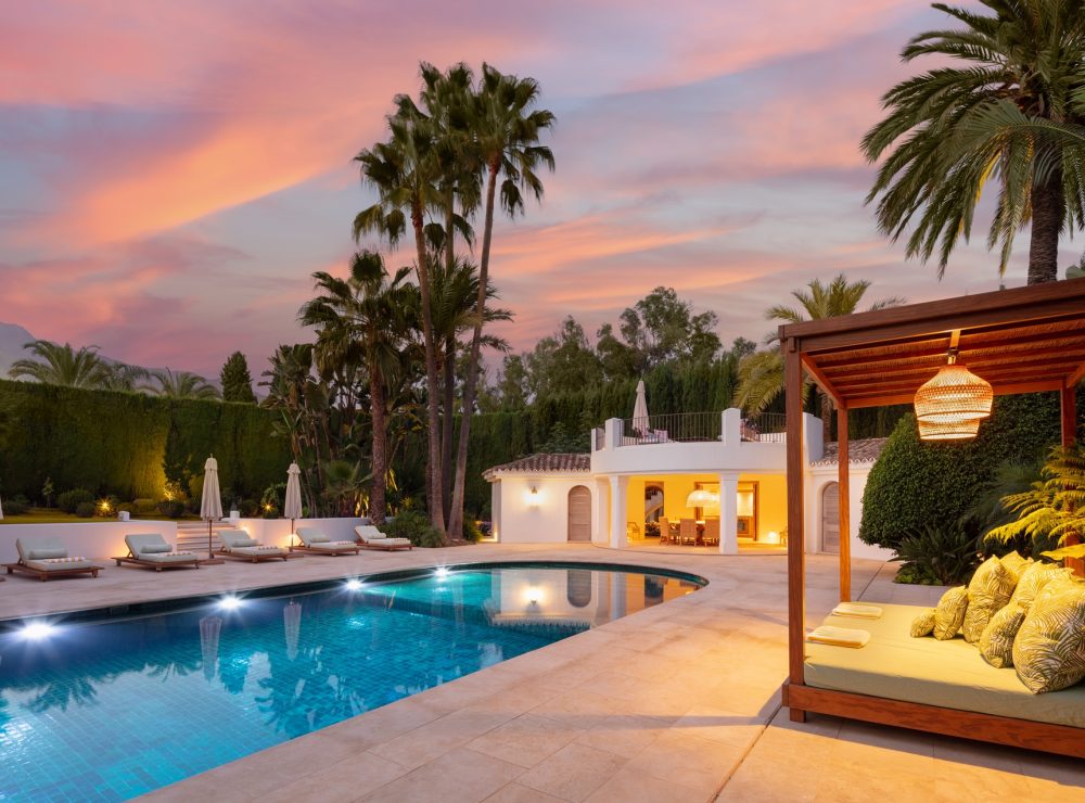 Boutique style villa beachside Los Verdiales Marbella Golden Mile