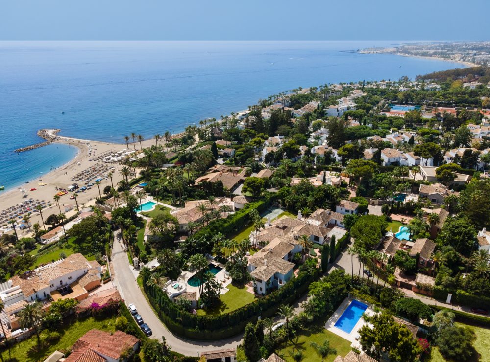 Boutique style villa beachside Los Verdiales Marbella Golden Mile