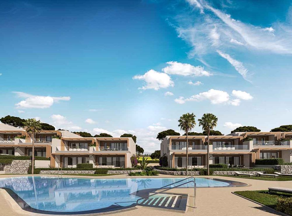 Evergreen homes townhouse new development Mijas Costa El Chaparral Marbella