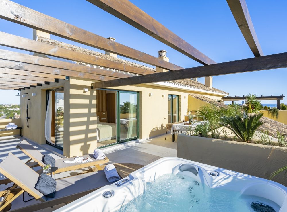 Duplex Penthouse Sea Views Costalita New Golden Mile Estepona Marbella