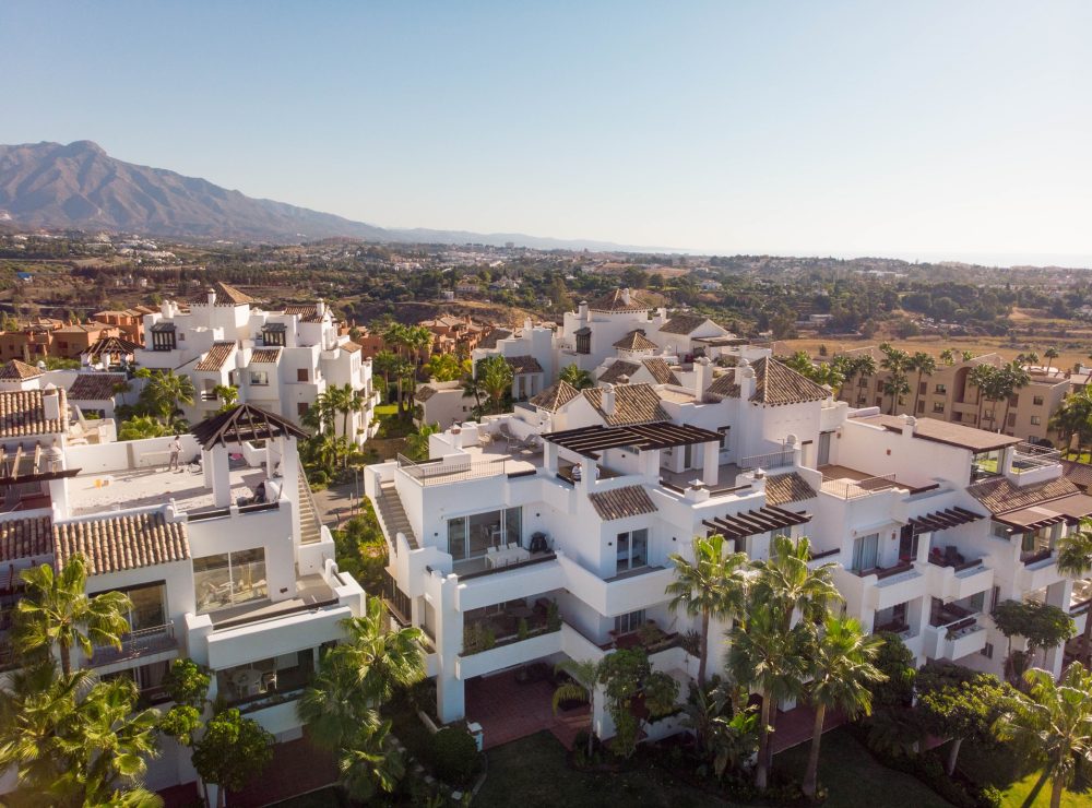 Duplex penthouse panoramic sea mountain views Lomas del Marques Benahavis