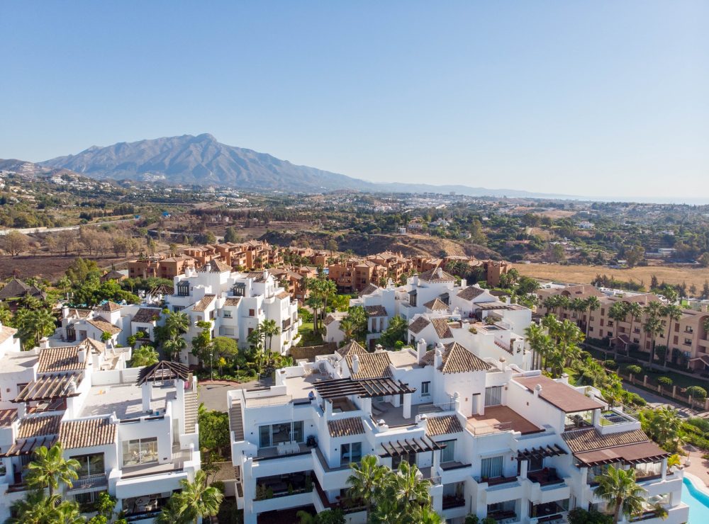 Duplex penthouse panoramic sea mountain views Lomas del Marques Benahavis