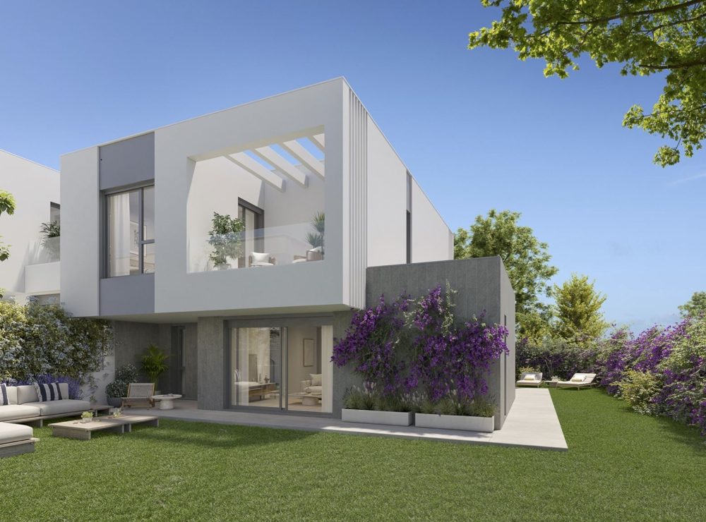 Estrella del Mar townhouse new development Elviria Marbella East