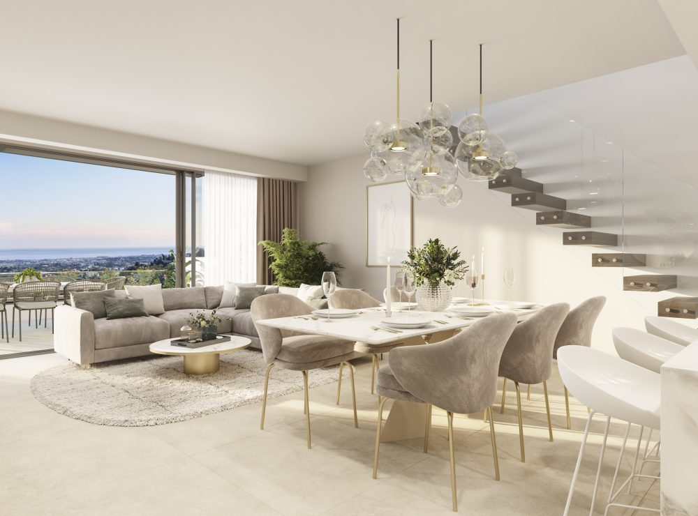 Tiara new development apartment penthouse Benahavis La Quinta Marbel