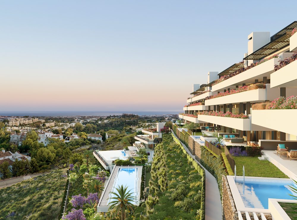 Tiara new development apartment penthouse Benahavis La Quinta Marbel