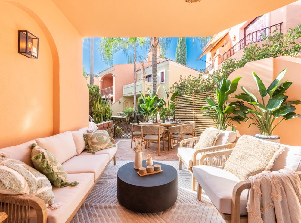 Jardines townhouse Marbella Golden Mile