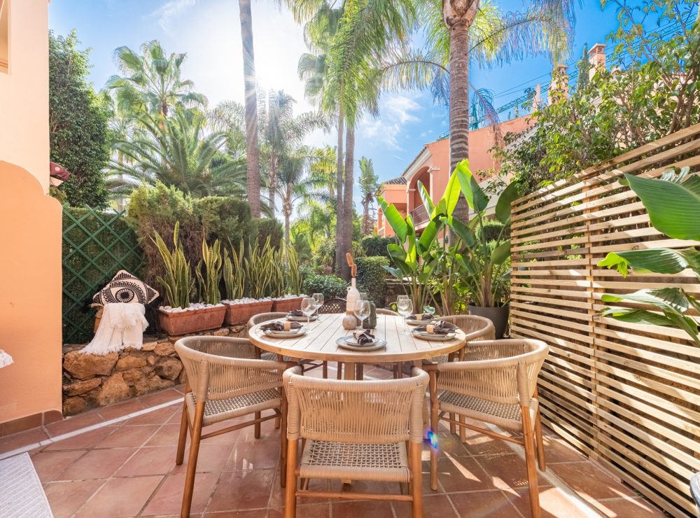 Jardines townhouse Marbella Golden Mile