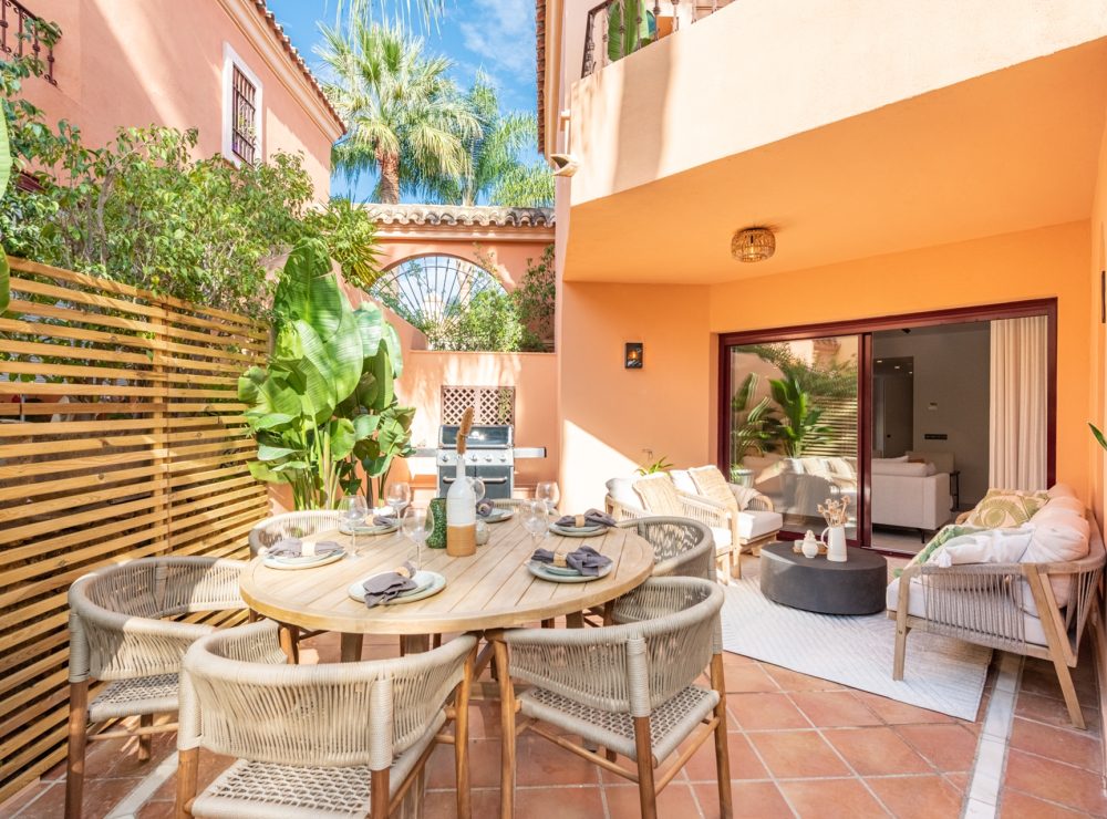 Jardines townhouse Marbella Golden Mile