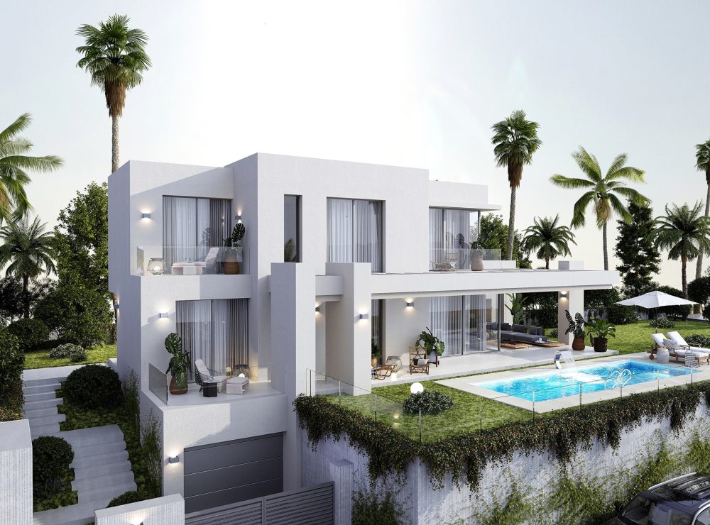 Villas Mijas Views villa sea views new development Marbella