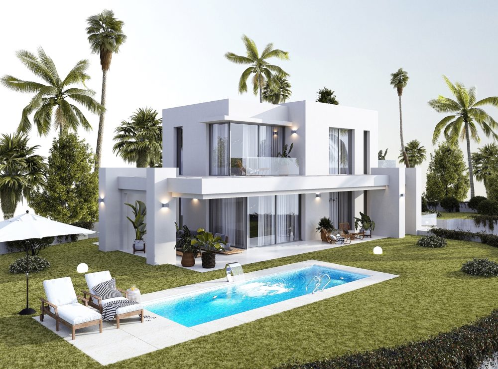 Villas Mijas Views villa sea views new development Marbella