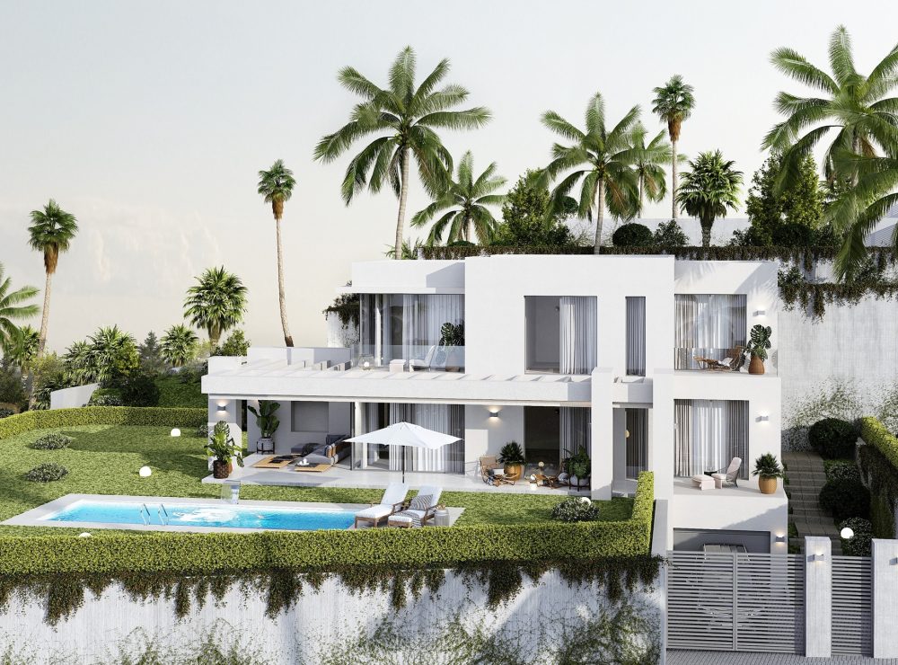 Villas Mijas Views villa sea views new development Marbella