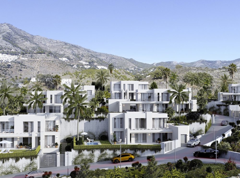 Villas Mijas Views villa sea views new development Marbella