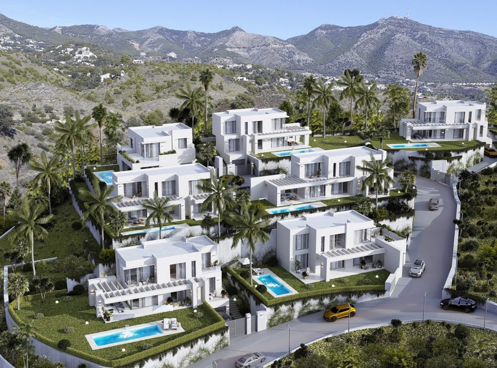 Villas Mijas Views villa sea views new development Marbella