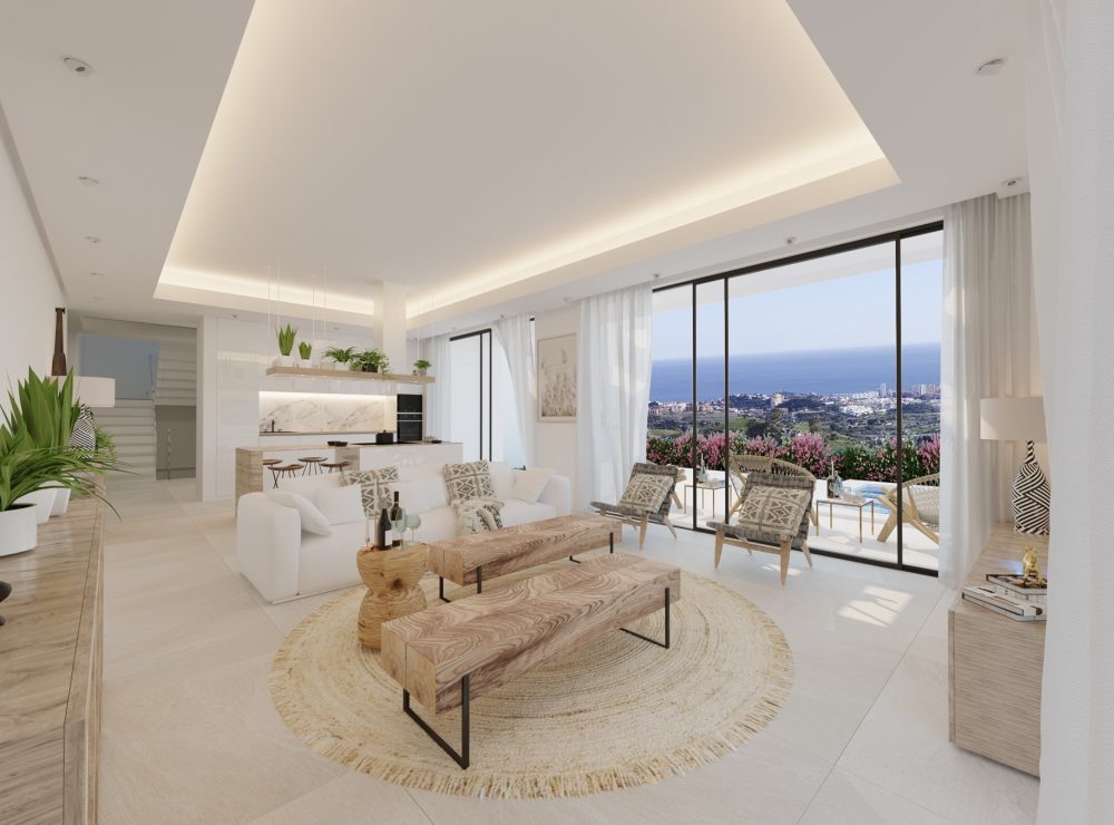 Villas Mijas Views villa sea views new development Marbella