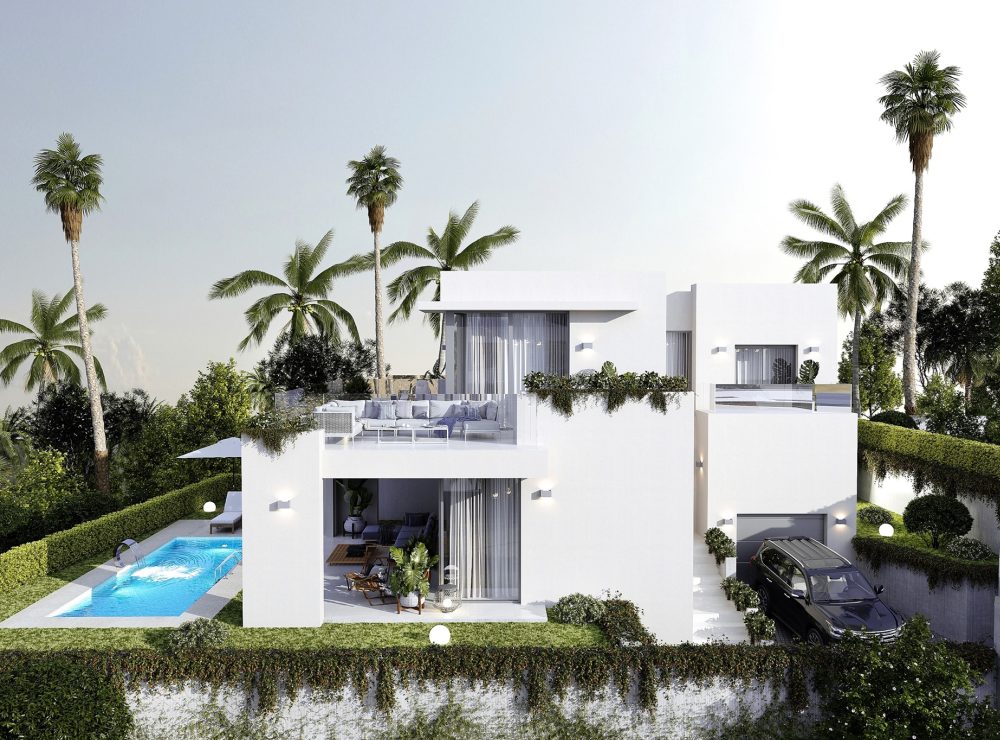 Villas Mijas Views villa sea views new development Marbella