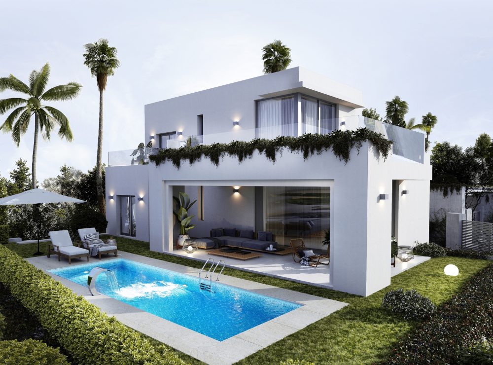 Villas Mijas Views villa sea views new development Marbella