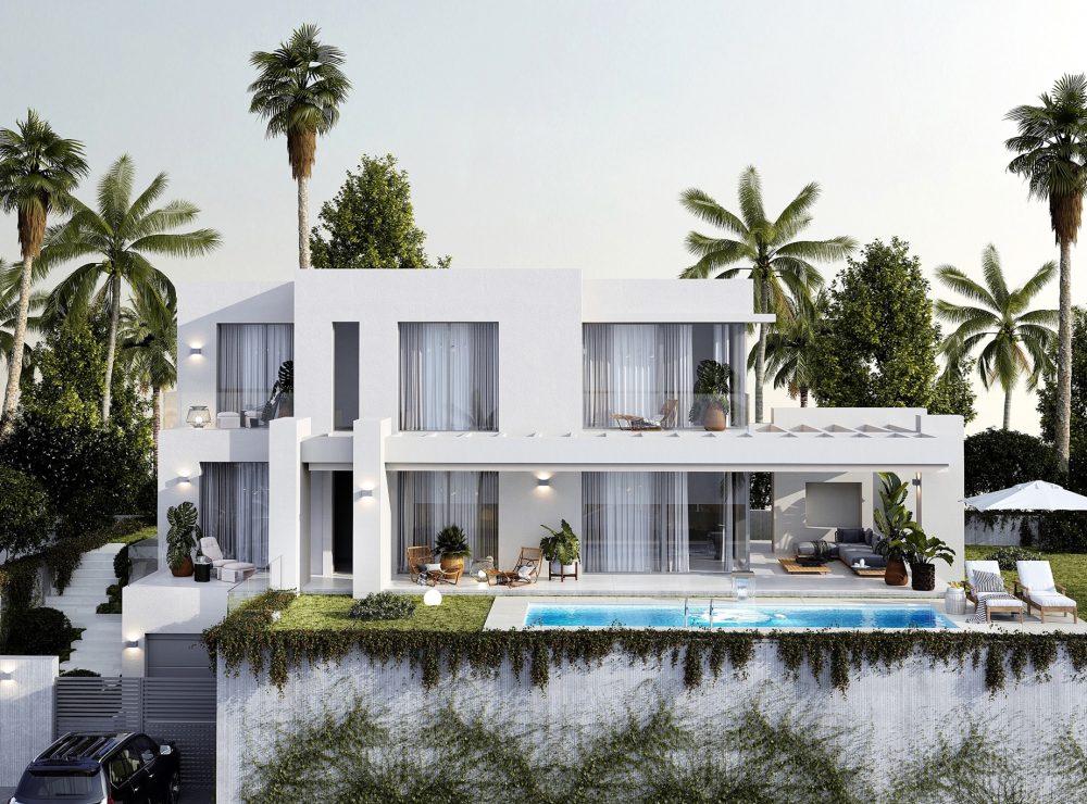 Villas Mijas Views villa sea views new development Marbella