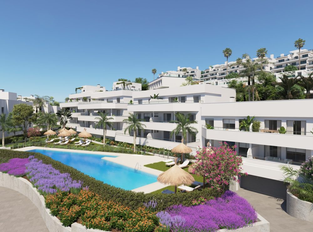 Oceana Gardens new development apartment penthouse Cancelada Estepona Marbella