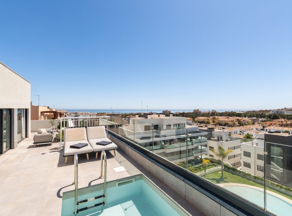 Penthouse Serena private plunge pool La Cala de Mijas Marbella