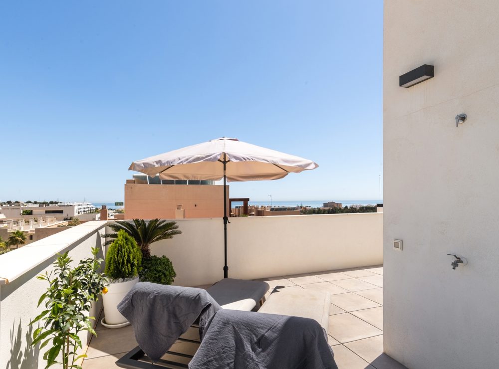 Penthouse Serena private plunge pool La Cala de Mijas Marbella