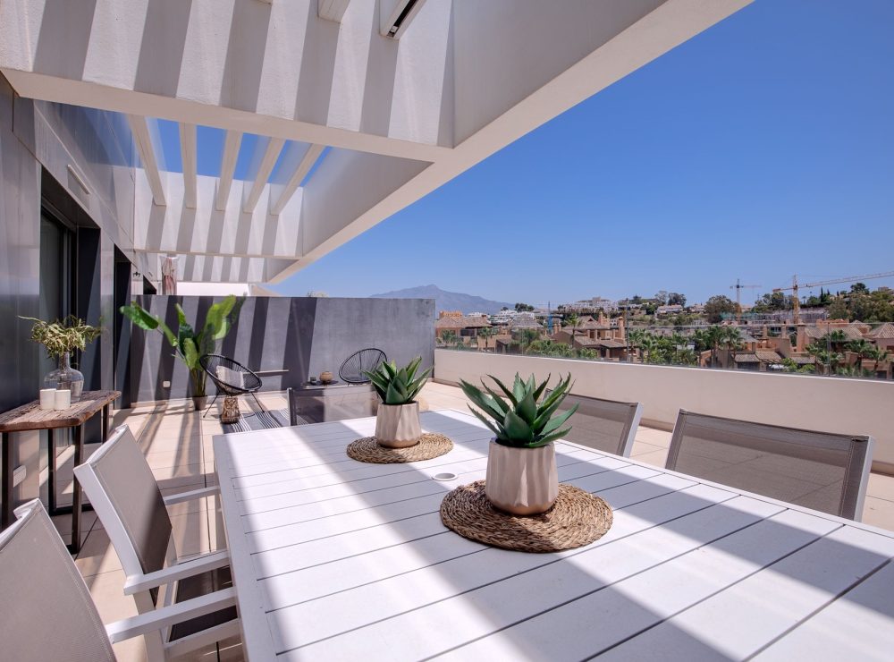 Duplex penthouse El Campanario New Golden Mile Estepona Marbella private pool