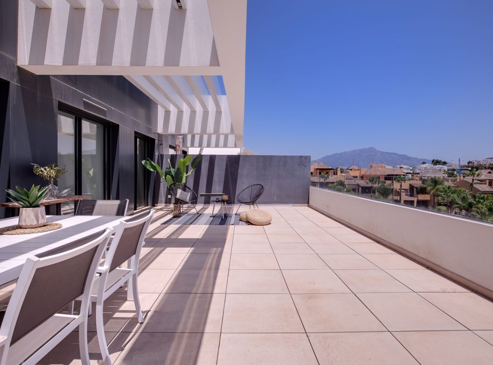 Duplex penthouse El Campanario New Golden Mile Estepona Marbella private pool