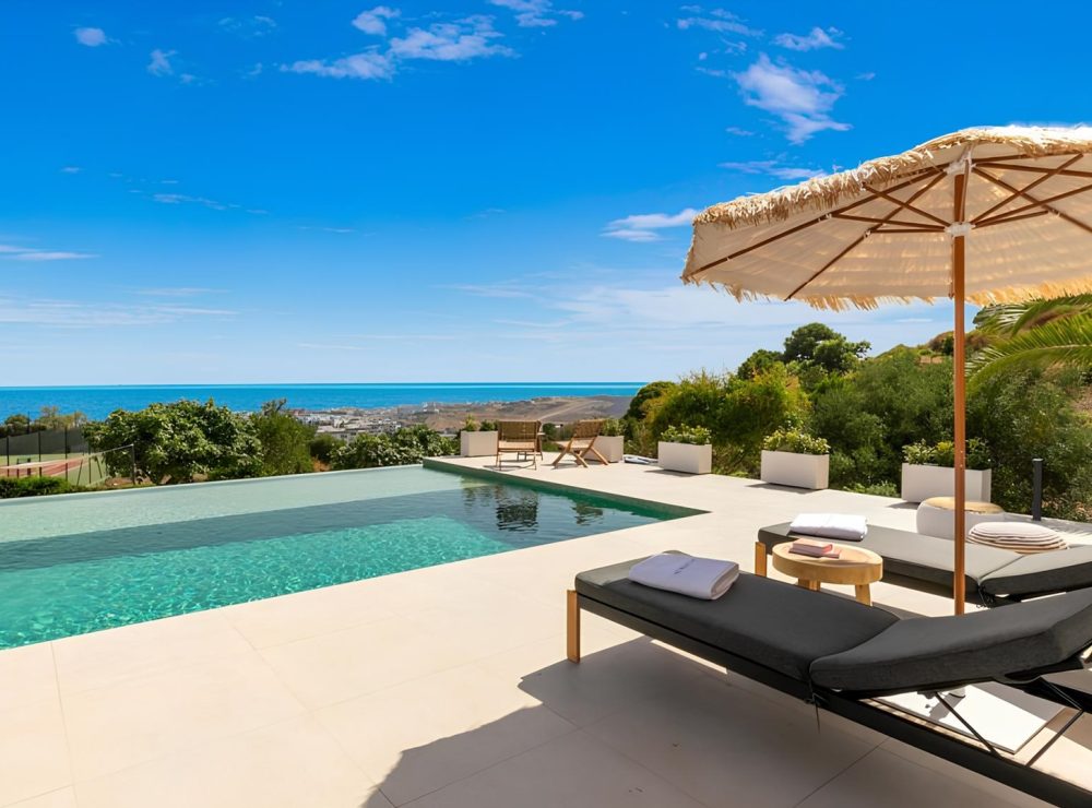 Villa sea views Estepona Marbella