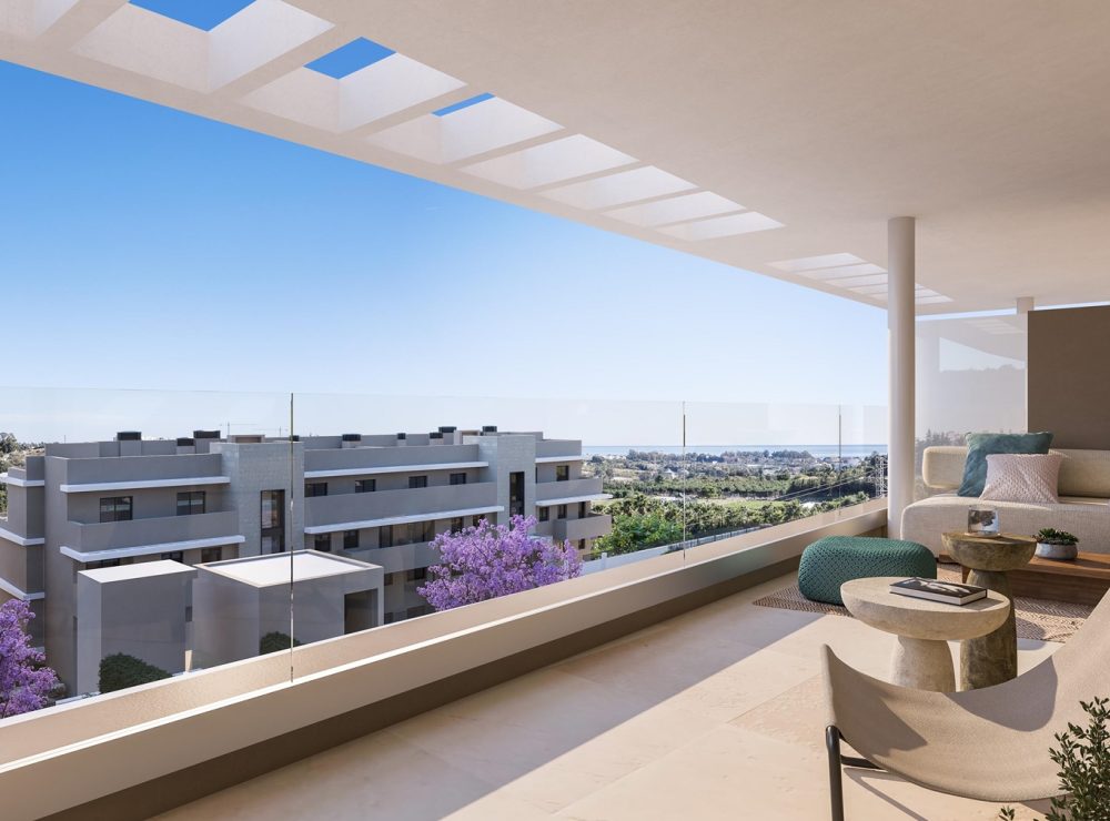 Capri new development apartment penthouse new golden mile Estepona Marbella