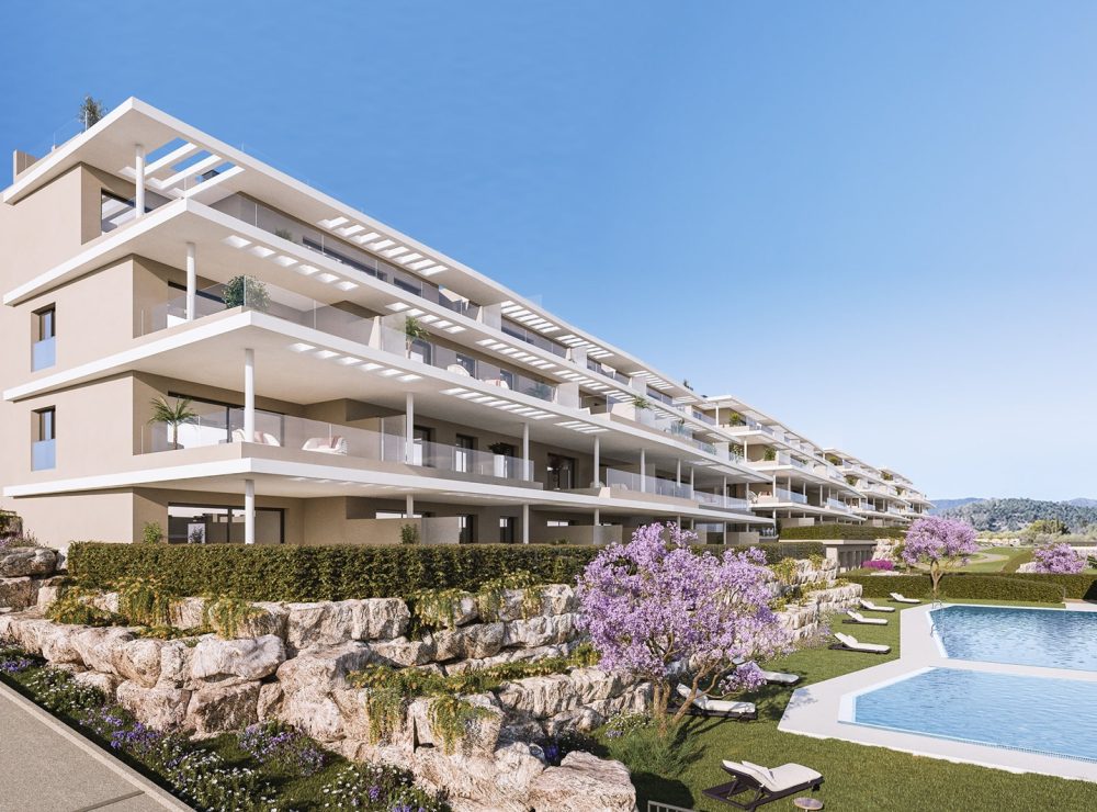 Capri new development apartment penthouse new golden mile Estepona Marbella