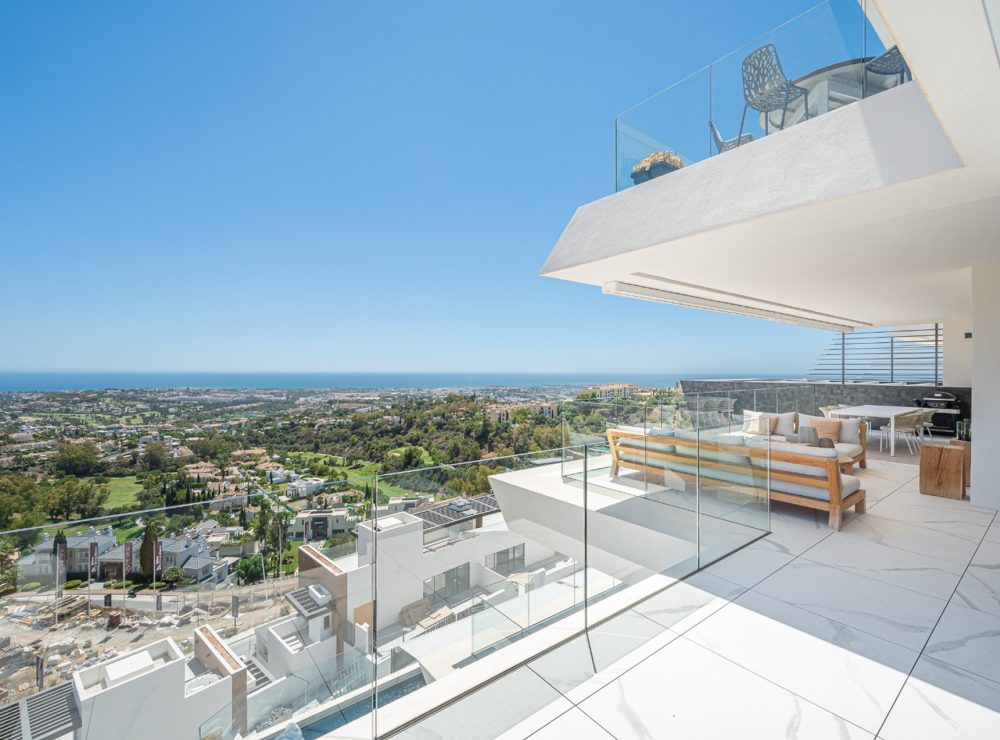 Apartment Byu Hills Benahavis Marbella sea views