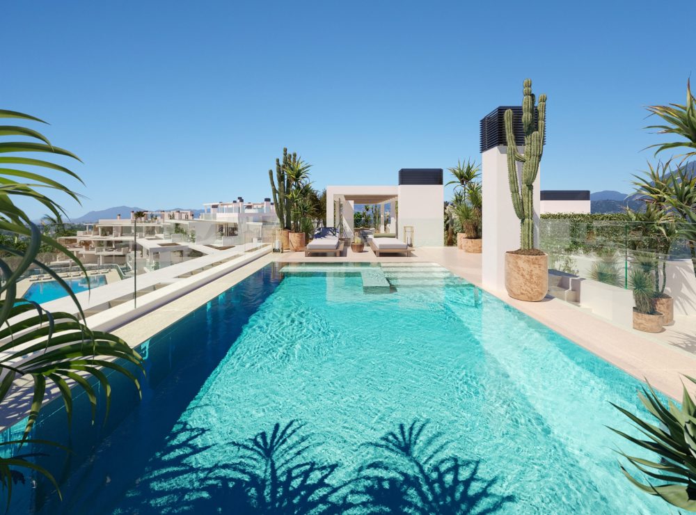 Earth new development apartment penthouse Marbella Golden Mile private pool