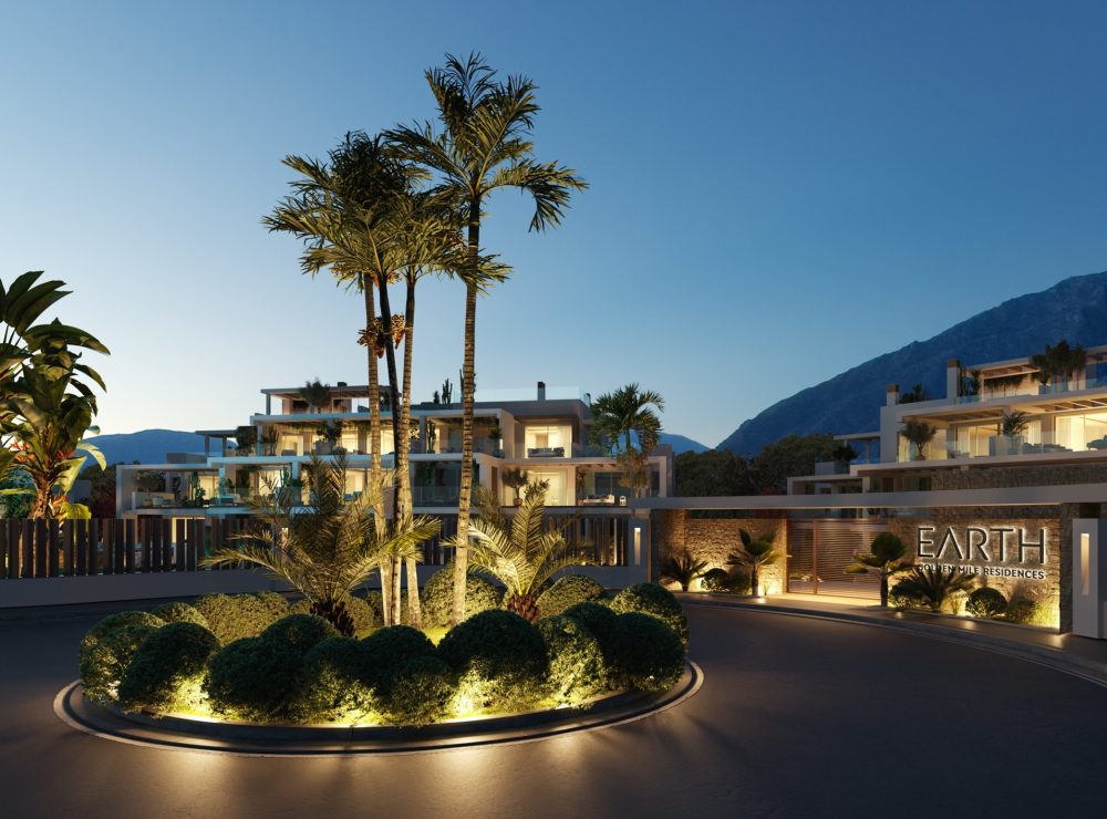 Earth new development apartment penthouse Marbella Golden Mile private pool