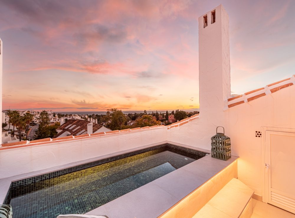 Penthouse Dolores private pool El Dorado Nueva Andalucia Marbella