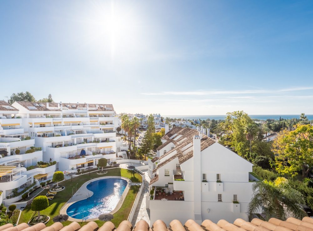 Penthouse Dolores private pool El Dorado Nueva Andalucia Marbella