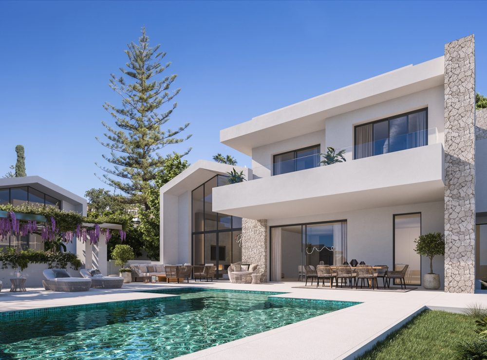 AVA villas exterior San Pedro de Alcantara Marbella new development