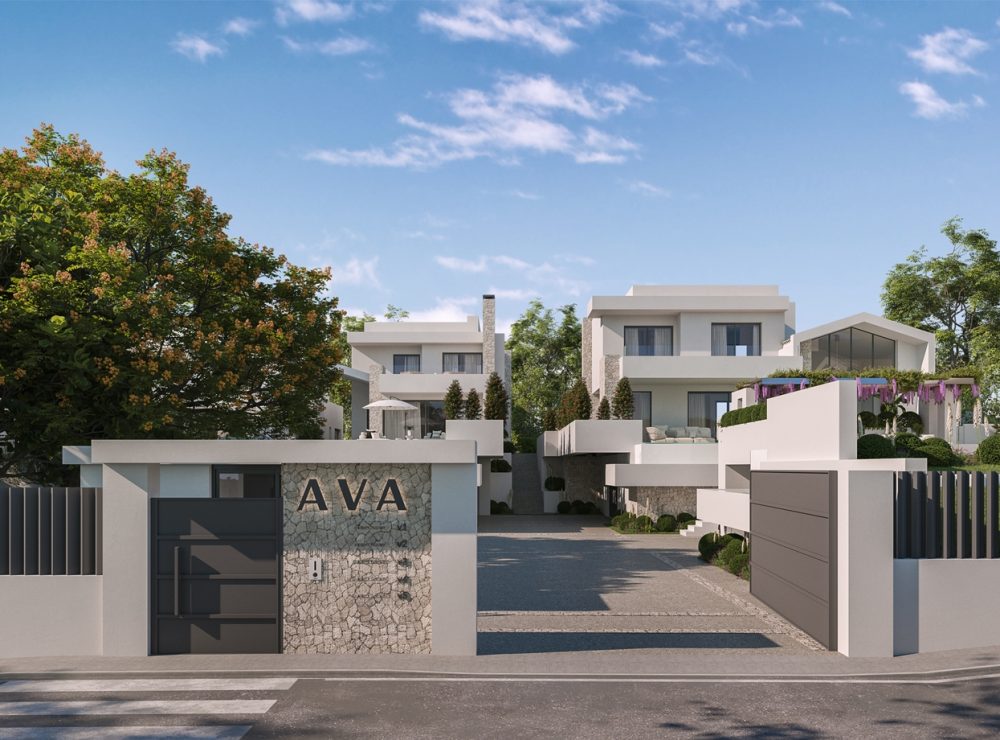 AVA villas exterior San Pedro de Alcantara Marbella new development