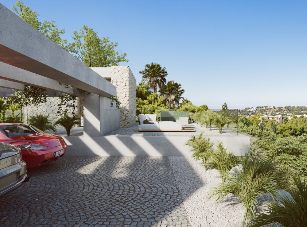 Plot villa project Aloha 47 A Nueva Andalucia Marbella