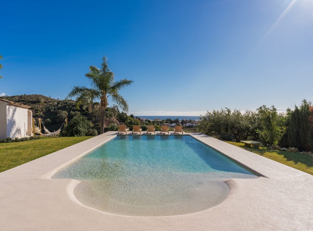 Villa The Retreat sea views Estepona Hills Altos de Estepona Marbella