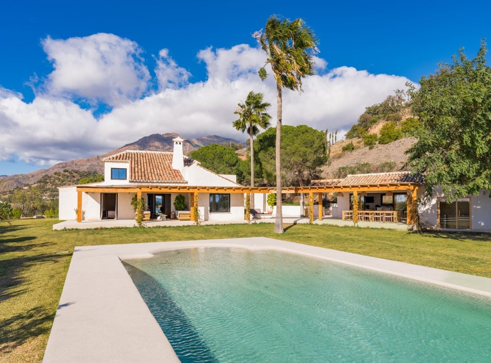 Villa The Retreat sea views Estepona Hills Altos de Estepona Marbella