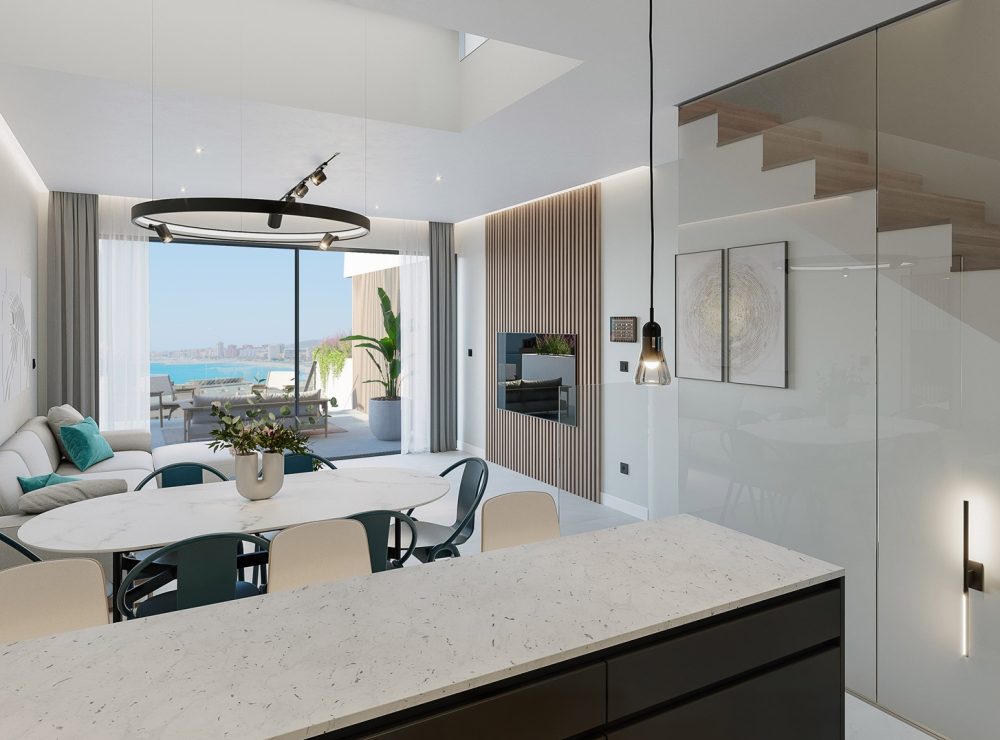 Azure Bay townhouse new development sea views Fuengirola Marbella