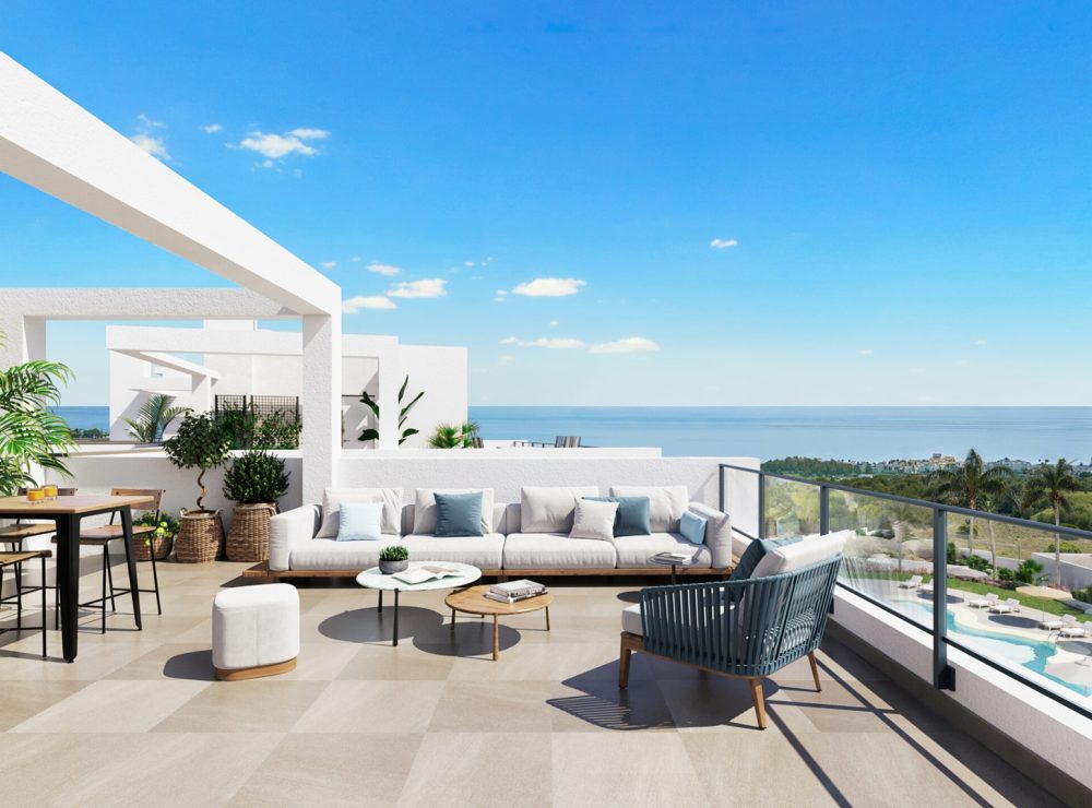 Aby Middle Estepona apartment penthouse New development Estepona Golf Marbella