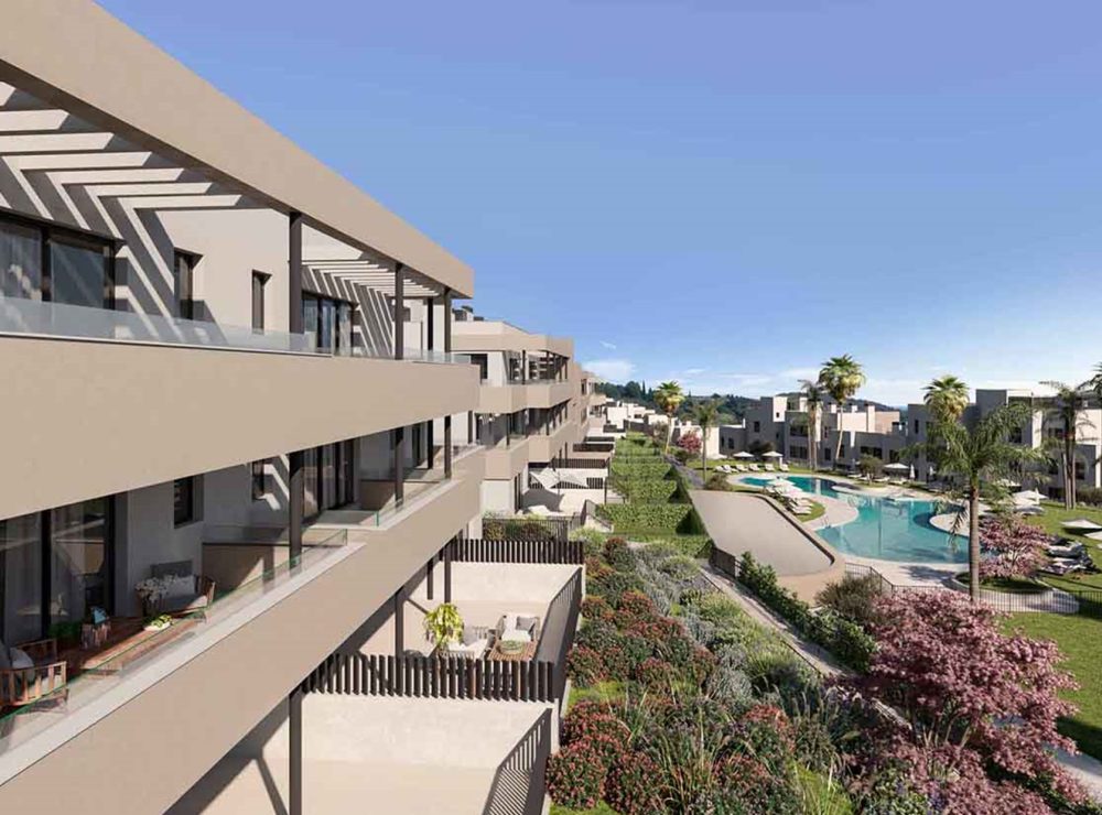 Bliss Homes New development apartment penthouse Casares Costa Marbella