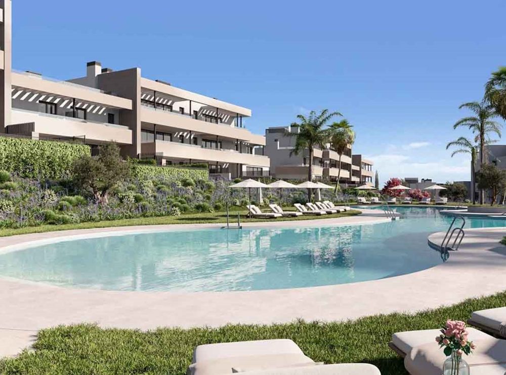 Bliss Homes New development apartment penthouse Casares Costa Marbella