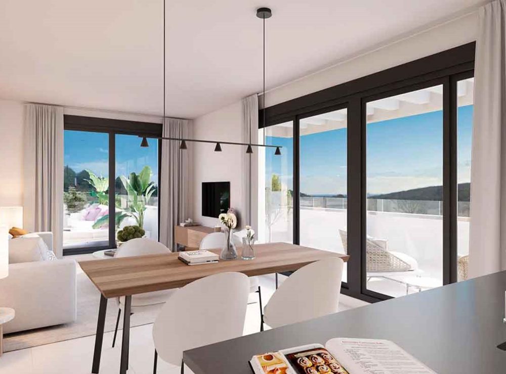 Bliss Homes New development apartment penthouse Casares Costa Marbella