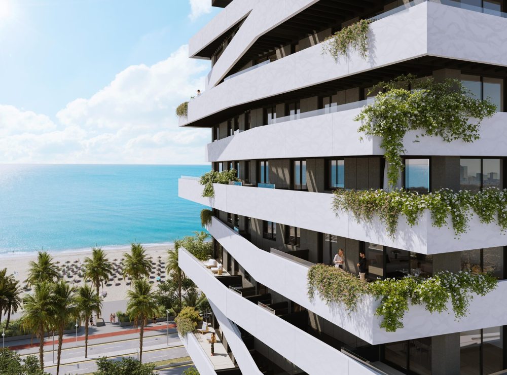 Octavia penthouse Malaga New development beachfront exterior