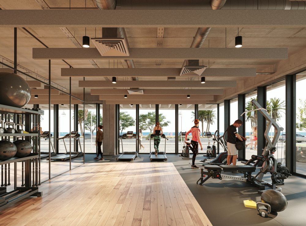 Octavia penthouse Malaga New development beachfront gym