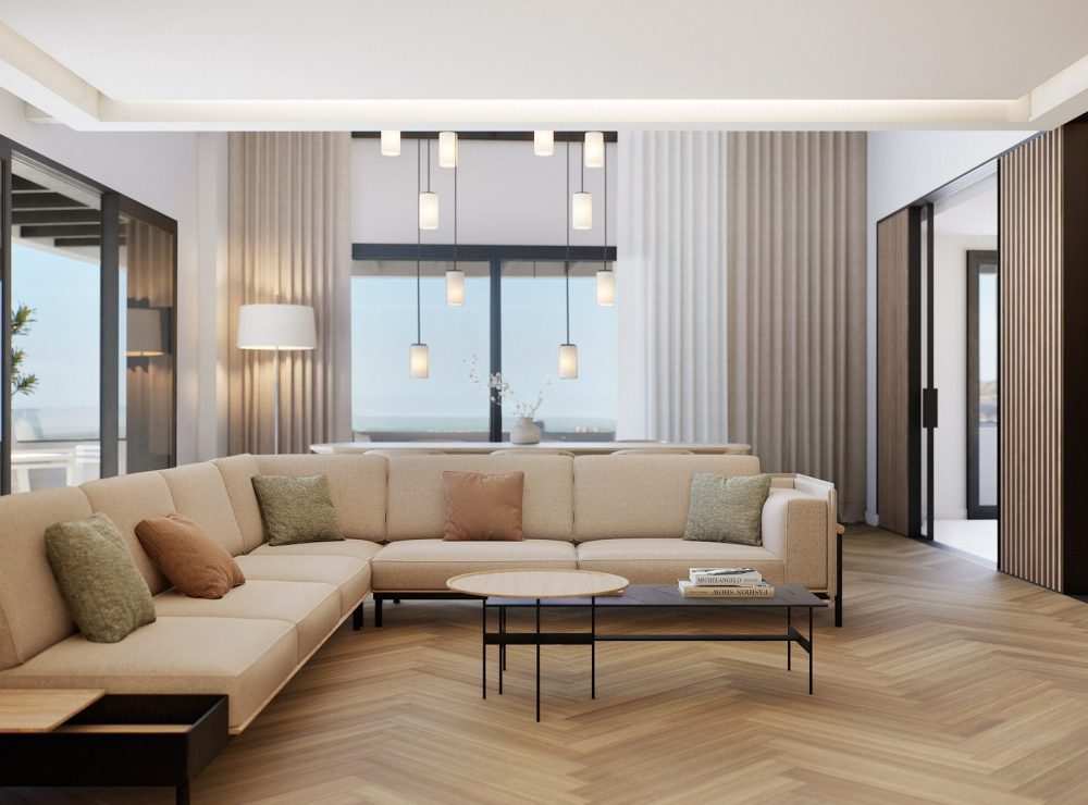 Octavia penthouse Malaga New development beachfront interior duplex