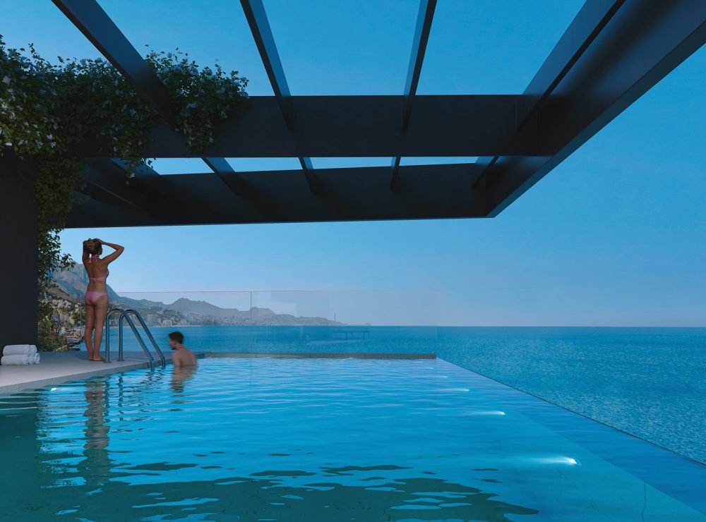 Octavia penthouse Malaga New development beachfront pool