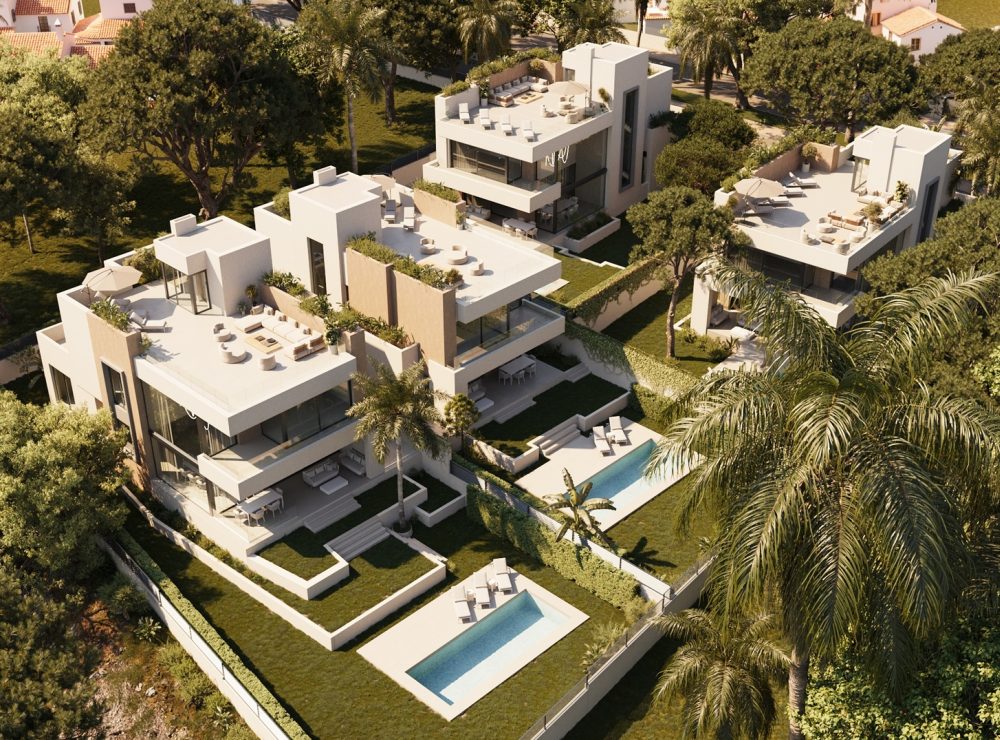 Villas Sirocco villa new development beachside Marbella East